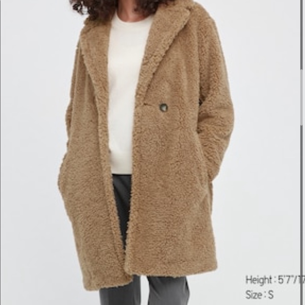 Uniqlo Fleece lined Faux Fur